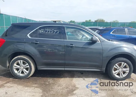 2013 Chevrolet Equinox Ls z USA, uszkodzony, nr VIN 2GNALBEK9D6177927